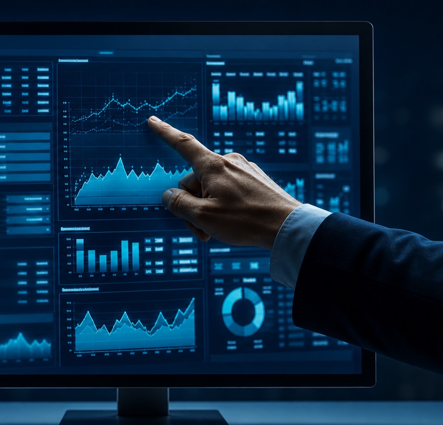 Conciliação — dashboard financeiro de recebíveis